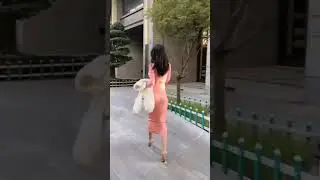 🔥Hot girls outfit 🔥China Street Style #shorts #fashion