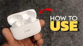 How To USE boat Airdopes 161 Earbuds - Touch Control Fetures 🔥💪