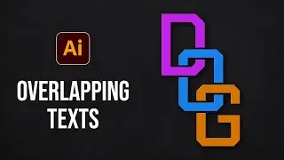 How To Create An Overlapping Typography Effect in Illustrator CC