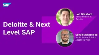 Welcome Deloitte to Next Level SAP Program