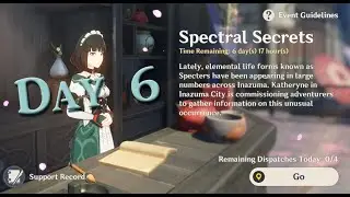 Genshin Impact | 2.1 Spectral Secrets Event (Day 6)