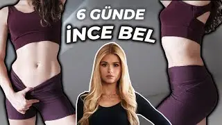 6 Günde GÖBEK ERİTME ve KARIN KASI? 1 HAFTA BOYUNCA PAMELA REİF SPOR PROGRAMINI YAPTIM🔥 #pamelareif
