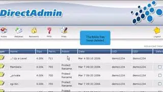 7) How to use File Manager in Direct Admin by Gecko Websites