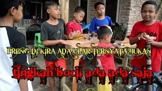 Di PRANK-BOCIL DI KIRA ULAR TERNYATA BUKAN, MAIN TOPENG DAN MARCON KALENG