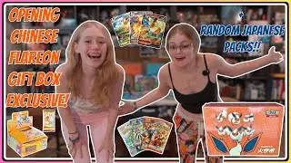 Opening Chinese Evolving Skies + Fusion Strike, Eif Baby Packs, and Random Japanese Pokémon Packs!!