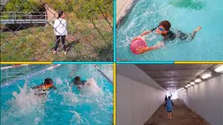 Walk Street Fun Time at Sewimming Pool