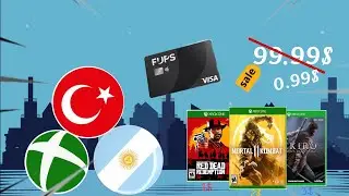 NEW! how To get XBOX games for cheap 💰💰 FOR PC/XBOX | fups card | tr/arg method  🇹🇷 🇦🇷 | PT1 (2024)