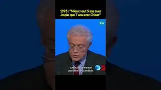Jospin pour l'instauration du quinquennat 📋🖋 #INA #shorts