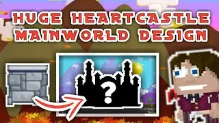 PRO HEART CASTLE MAIN WORLD !!!  (Heart castle #1) | Growtopia Main World