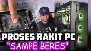Langkah Cepat Rakit PC Sendirian!! Sampei Test Game,Suhu,Watt dan Editing