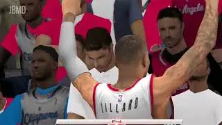 Dame Time Sends The Clippers Home NBA 2K22