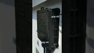 Access junction box on Renogy solar panel. #renogy #solarpanel #junctionbox #solar