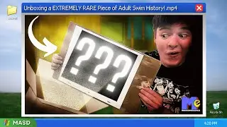 Unboxing a EXTREMELY RARE Piece of Adult Swim History!