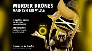 Murder Drones CYN! exporting the Maya rig into Unreal Engine 5