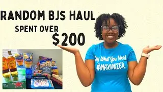 BJ’S Haul | Spent Over $200 on Groceries😳| Krys the Maximizer