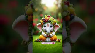 Cute Ganesh Ji 🌺🙏 Jai Ganesh #ganesh #ganesha #bappa #morya #india #ganeshchaturthi #love #explore