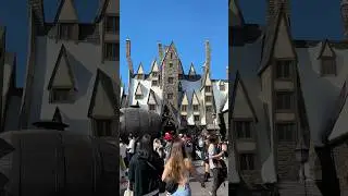 Universal studios in Japan, Osaka. Hogwarts. Юниверсал студиос в Японии. 
