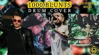 1000 BLUNTS DRUM COVER // $UICIDEBOY$ X RECET