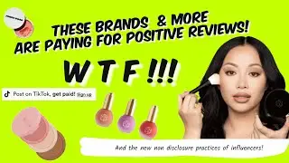 BEAUTY BRANDS ARE PAYING FOR POSITIVE REVIEWS !! #tiktokdrama #beautydrama #nondisclosure #bounty