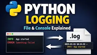 Python Logging: File, Stream Handler using Custom Formatters