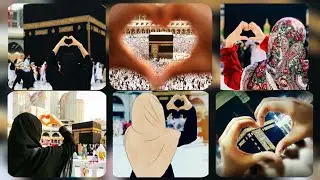 Heart ❤️ Love Makkah 🕋 May Allah chance to visit every year 🤲🏻Ameen Muslim girls dp style make heart