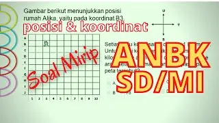Belajar ANBK Kelas 5 SD I AKM Numerasi Kelas 5 (posisi dan koordinat)