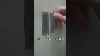 How to OPEN a CLOSED door 2  🟢                                   #doityourself   #tiktok