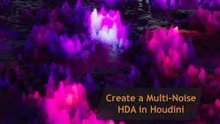 Create a Multi-Noise HDA in Houdini