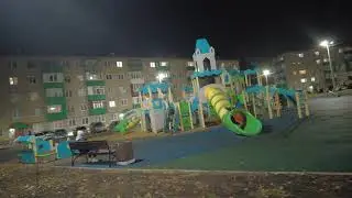 Ночной город Дюртюли пешком по городу 2023 год