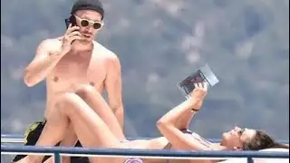 Demet Özdemir Oğuzhan Koç çifti Göcek’te ön balayında