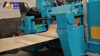 Log Peeling Machine / Spindle Veneer Rotary Cutting Lathe