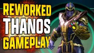 REWORKED THANOS GAMEPLAY - CHANGES LIVE MONDAY - MARVEL Strike Force - MSF