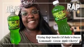 Trying Rap Snacks X Lil Baby’s Oowee Lemonade - Green Apple Cherry 🍒 | SIPPING WITH JACK