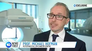 Professor Michael Hofman PSMA PET scans on Ten News