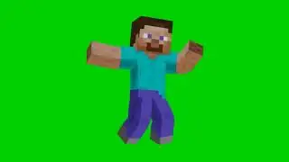 Minecraft footage | chromokey | on a green background | Green Screen Video No Copyright Free video