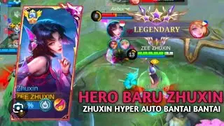 MANIAC! Build Emblem HYPER Zhuxin Tersakit Buat Push Rank Ke Mythic! - Mobile Legends