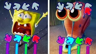 SpongeBob VS Gary in Friday Night Funkin