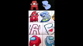 Todos mis dibujos de ALPHABET LORE parte 1 | short | all my ALPHABET LORE drawings part 1 | shorts