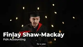 Graduation 2024 -  Finlay Shaw Mackay (FdA Accounting)