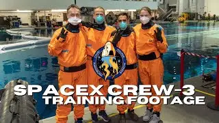 SpaceX Crew-3 Training Footage