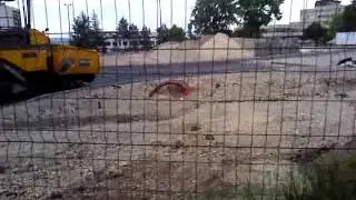 Veszprém belvárosi Körforgalom és aluljáró építése 2012.05.14