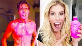 Pranking Matt with Paint in His Shampoo!