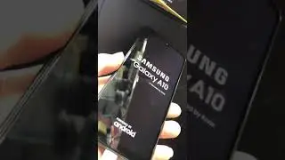 Samsung A105F A10 hang on startup and restart only turn on with charge problem 