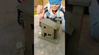 Build And Multiple Clay House With Mitti se Banaya Ghar 😱 #shorts