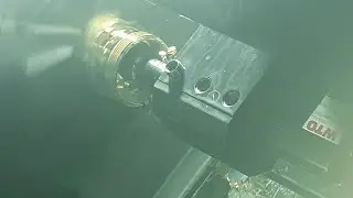 We make nuts with an external thread from brass on an Accuway CNC machine