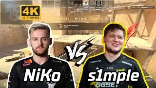 【4K POV】Team NiKo vs Team s1mple @ FACEIT Ranked | March 6, 2024 