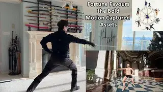 Fortune Favours the Bold Motion Captured Animation Asset Pack for Unreal Marketplace