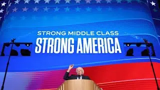 BERNIE SANDERS WITH THE STEEL CHAIR
