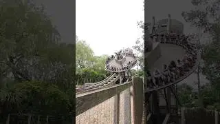 The zamperla disco at Chessington
