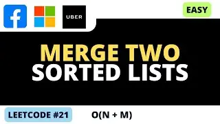 Leetcode 21 - Merge Two Sorted Lists -  Python